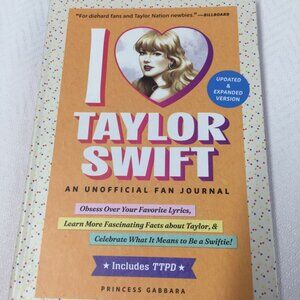 I Love Taylor Swift Book Journal  Swiftie Book Music Eras Tour